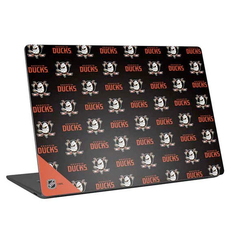 NHL Anaheim Ducks Pattern Universal Laptop 16.6in (13.4 x 9.7in) Skin